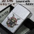 zippo(ジッポーライター)USA ZIPPO　和柄シリーズ　侍と刀　兜 ストリートクローム画像1