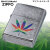 ZIPPO/  マリファナ　Rainbow Leaf レインボーリーフ  2024年　USモデル ストリートクローム Z207-112500画像1