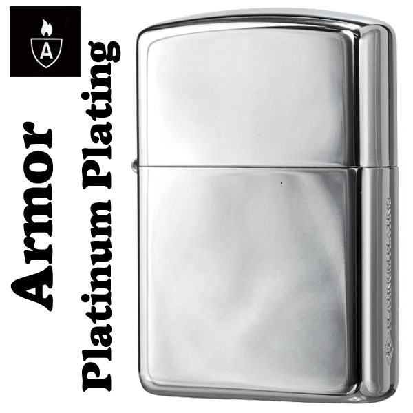 zippo(ジッポーライター)プラチナプレーティングジッポー 鏡面仕上げ画像