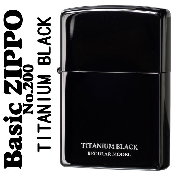 zippo (ジッポーライター)UNMiX アンミックス ブラックチタン 200画像