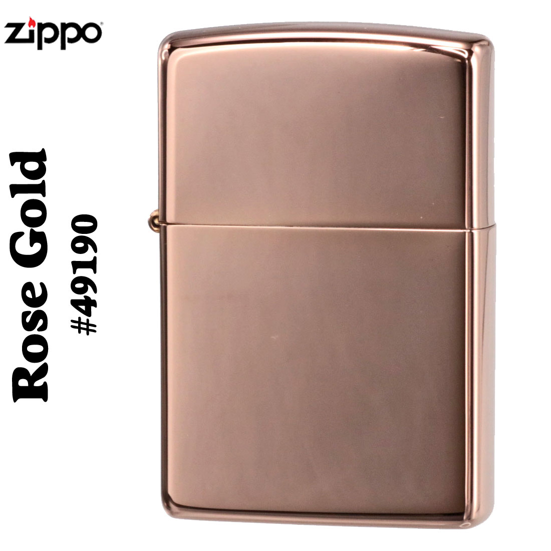 ZIPPO(ジッポーライター) Ｒｏｓｅ　Ｇｏｌｄ（ローズゴールド）ハイポリッシュ画像