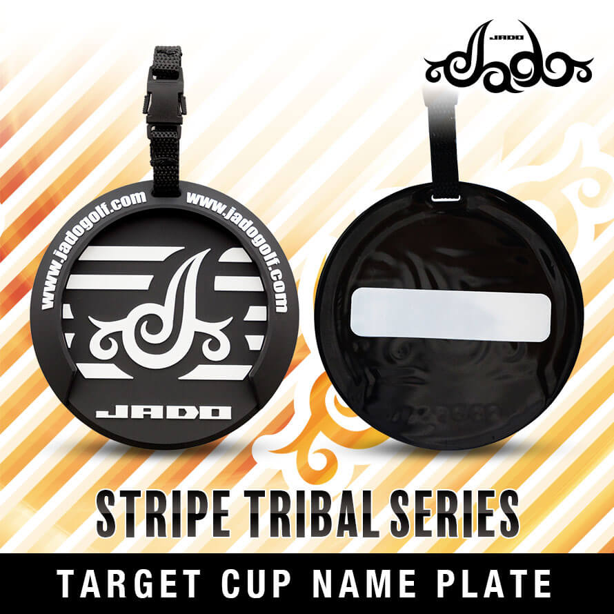 JADO ゴルフ ターゲットカップネームプレート Stripe Tribal seriesシリーズ JGTN8888