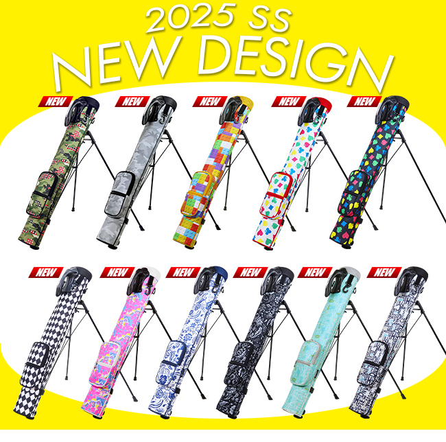 [AZROF/アズロフ] セルフスタンドバッグ ゴルフ 4.5インチ 4〜5本収納可能 セルフプレー アズロフ スタンドバッグ サンデーバッグ クラブケース