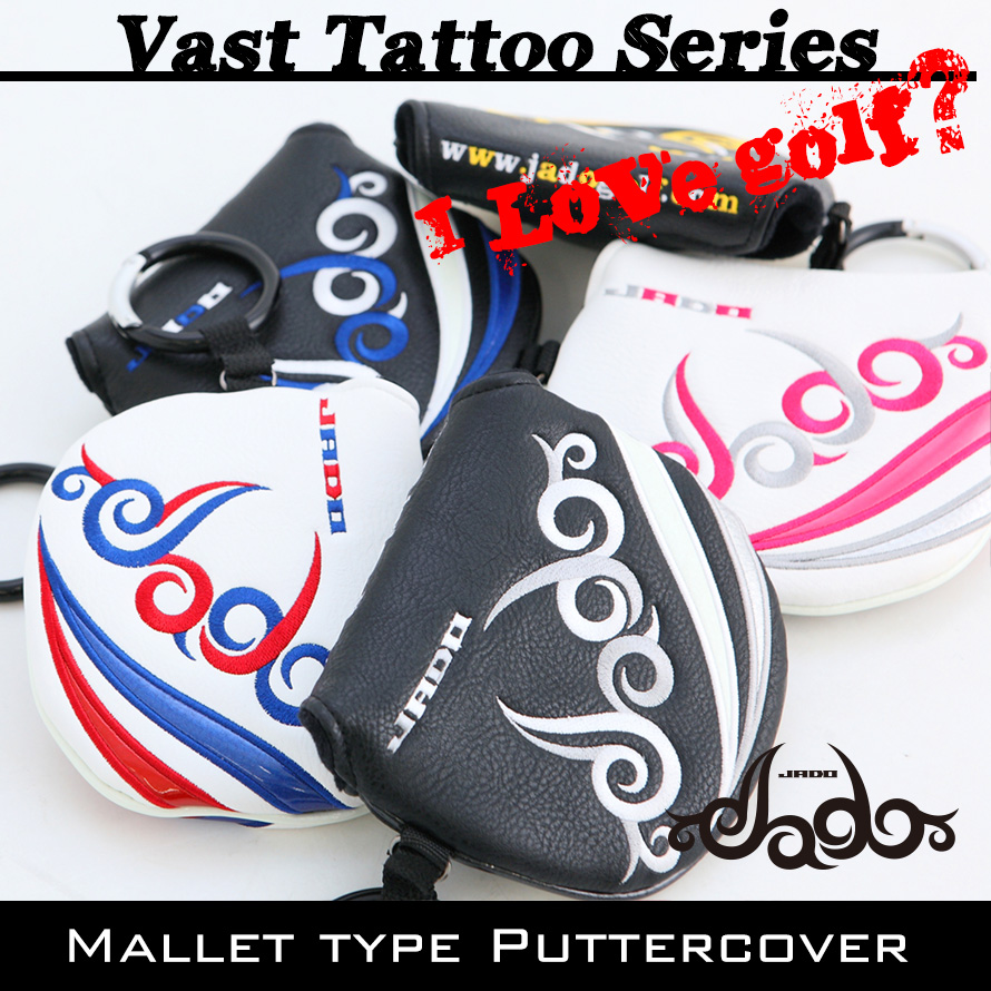 JADO Vast Tattooシリーズ【JGPC7871M】ヘッドカバーマレットパター用 選べる5カラー