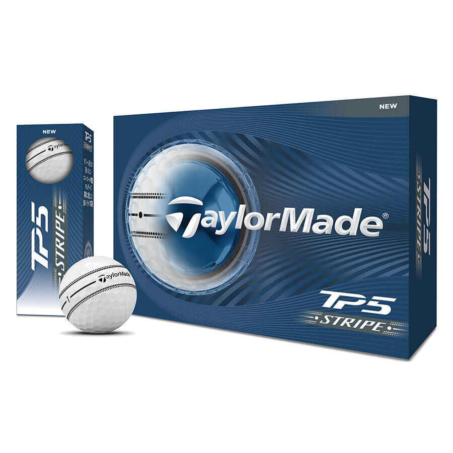 【送料無料(一部地域除く)】[TaylorMade/テーラーメイド] TM26 TP5 ストライプ ボール ゴルフ