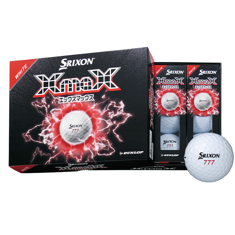 【送料無料(一部地域除く)】[SRIXON/スリクソン]  Z-STAR XmaX 1ダース(12個入り) 【2026モデル】ゴルフボール