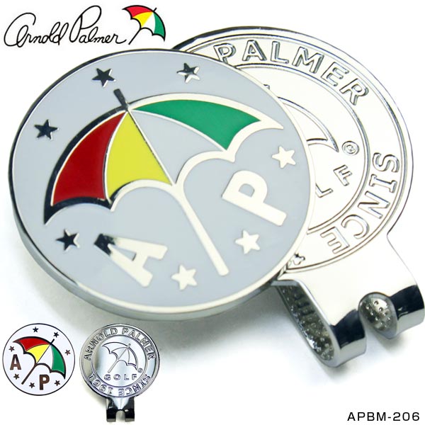 [Arnold Palmer/アーノルドパーマー] クリップマーカー APBM-206 ゴルフ用品 ラウンド用品 小物 アクセサリー キャップクリップマーカー CLIP MARKER グリーンマーカー プレゼント ギフト 景品 賞品 コンペ