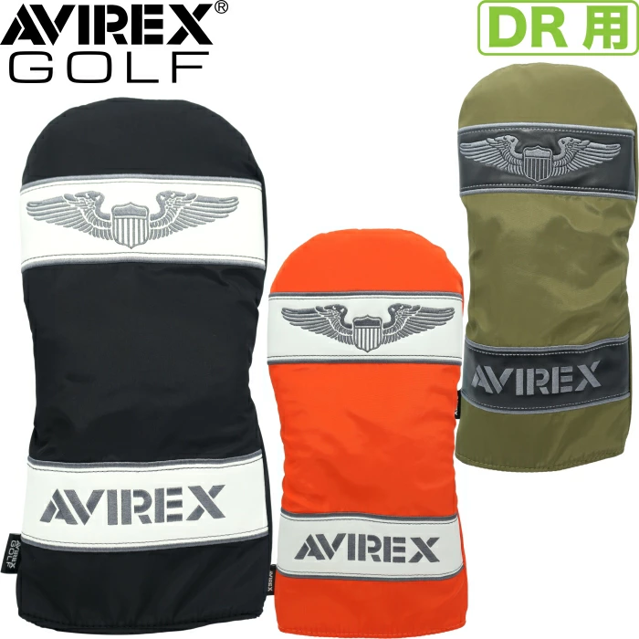 [AVIREX GOLF/アビレックスゴルフ]  ゴルフ ヘッドカバー ドライバー用 AVG4F-BA09