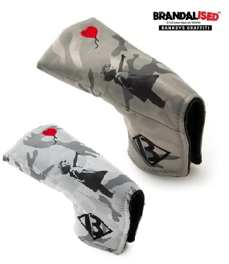 Banksy バンクシー パターカバー ピン型 BAPC-05  Banksy’s GRAFFITI おすすめ ゴルフ用品 ラウンド用品 アクセサリー クラブカバー 保護 PT ヘッドカバー アート アーティスト 落書き ステンシル グラフィティ