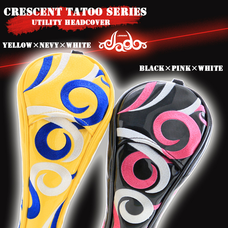 Crescent Tattooシリーズ ヘッドカバーユーティリティ用 2カラー追加