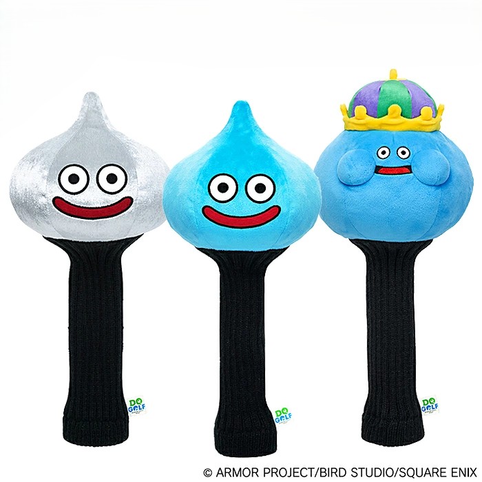 【送料無料(一部地域除く)】ドラゴンクエスト ゴルフ ヘッドカバー ゴルフ ヘッドカバー キャラクター ドライバー用 スライム メタルスライム キングスライム かわいい ヘッドカバー ゴルフギフト プレゼント コンペ H-534