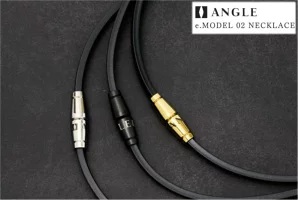 【送料無料】[ANGLE/アングル] ANGLE e.MODEL 02 NECKLACE 磁気ネックレス プラチナ マットブラック ゴールド Ｌ 50cm 医療機器ネックレス 指定管理医療機器 肩こり 健康ネックレス 首 肩 血行促進 メンズ レディース