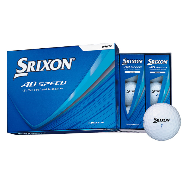 【送料無料(一部地域除く)】[SRIXON/スリクソン]  AD SPEED 1ダース(12個入り) ゴルフボール