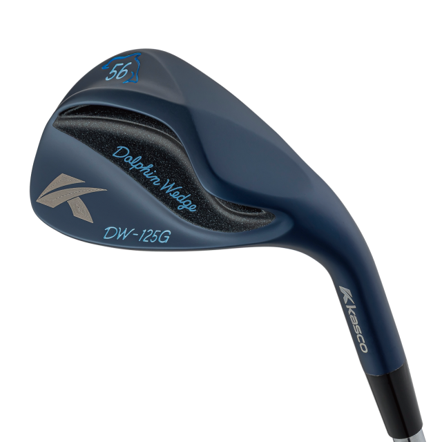 【送料無料】[kasco/キャスコ]DOLPHIN WEDGE ドルフィンウェッジ DW-125G Midnight Blue (セミグースネック)  ゴルフ ウェッジ