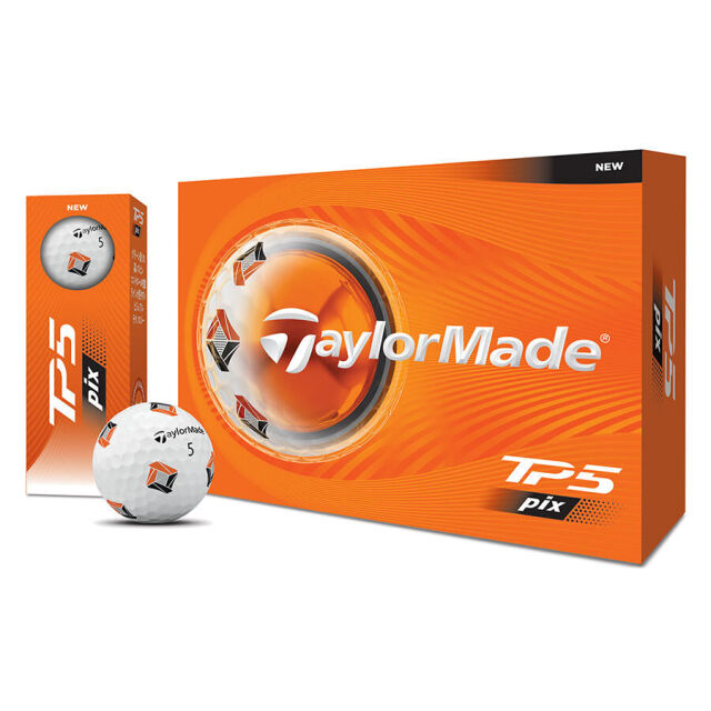 【送料無料(一部地域除く)】[TaylorMade/テーラーメイド] TM26 TP5 Pix ボール ゴルフ