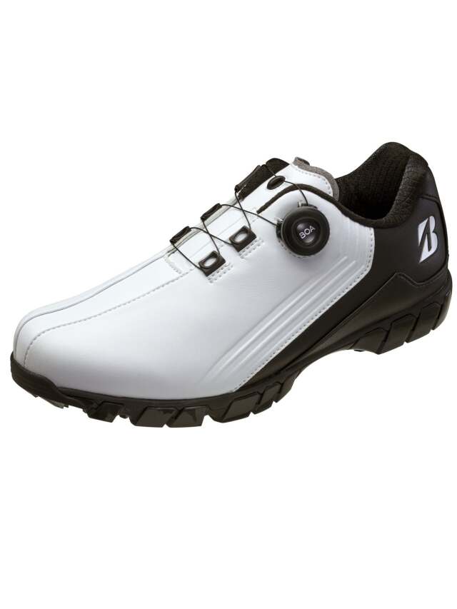 【送料無料(一部地域除く)】[BRIDGESTONE GOLF/ブリヂストンゴルフ]ゼロ・スパイク バイター ワイド ゴルフシューズ 高グリップアウトソール 防水仕様 SHG380