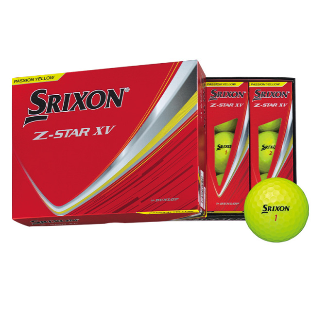 新品　SRIXON　スリクソン　Z-STAR XV 白色　1ダース スリクソン Z-STAR XV ホワイト 1ダース（12個入り）【攻め