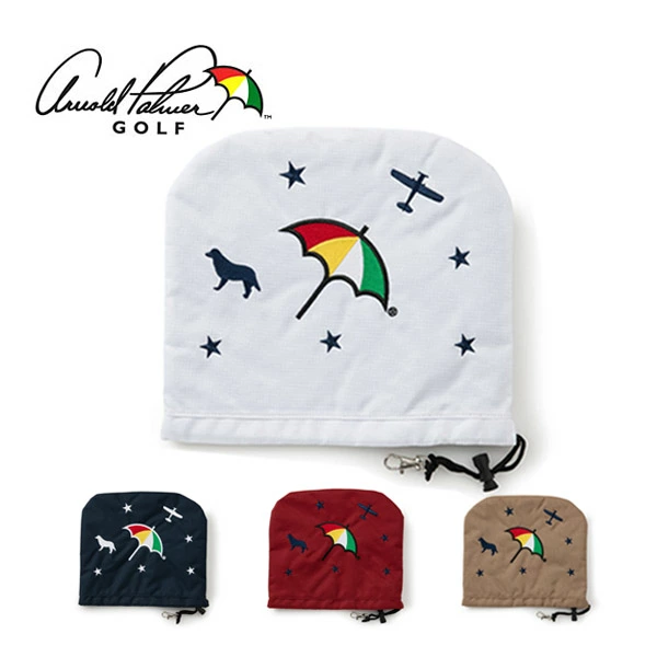 [Arnold Palmer/アーノルドパーマー] アイアンカバー APIC-10 おすすめ オススメ ゴルフ用品 ラウンド用品 アクセサリー 小物 ヘッドカバー カバー アイアン アイアンガード 保護 ホワイト ネイビー レッド カーキ 白 紺 赤