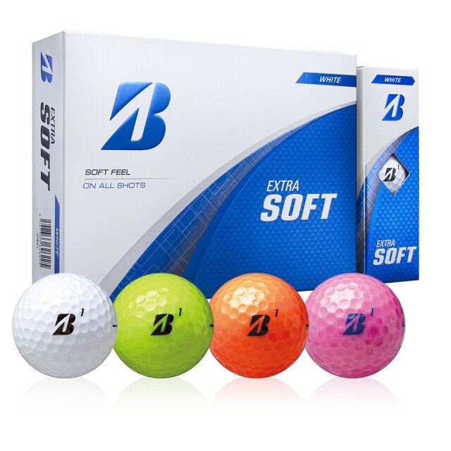 [BRIDGESTONE GOLF/ブリヂストンゴルフ] EXTRA SOFT ゴルフボール ジュニアにもおすすめ  1ダース(12個)