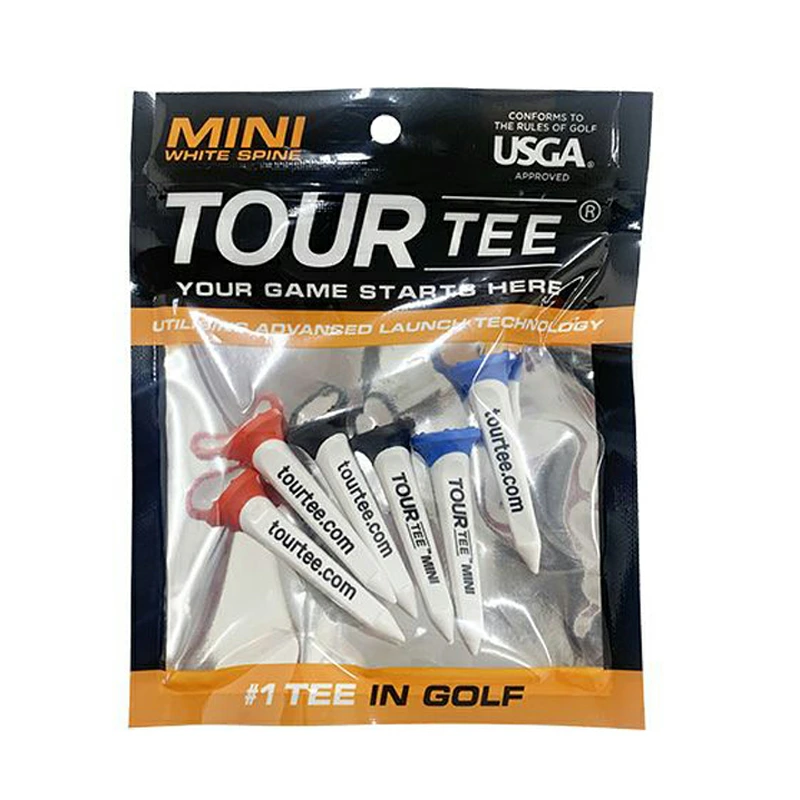 ツアーティー ミニ TOUR TEE MINI ミックス T-491 長さ46mm ゴルフ ラウンド用品 ゴルフティー