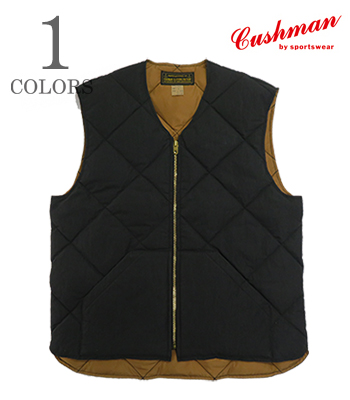 CUSHMAN C/N CLOTH DOWN VEST