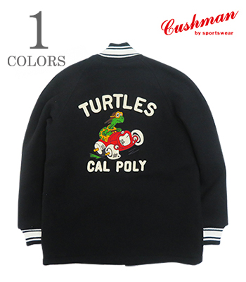 CUSHMAN TURTLES MELTON CAR CLUB JACKET