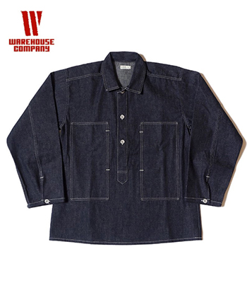 WAREHOUSE U.S.ARMY DENIM PULLOVER