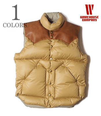 ROCKY MOUNTAIN × WAREHOUSE RIP STOP NYLON DOWN VEST
