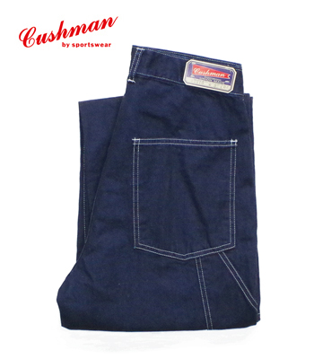 CUSHMAN 10oz DENIM DOUBLE KNEE PAINTER PANTS