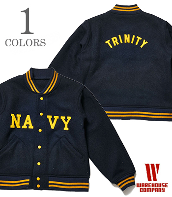 1950'S NAVY VARSITY JACKET