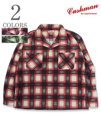 CHECK PRINT NEL OPEN COLLAR SHIRT