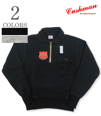 SWEAT HALF ZIP POLO　