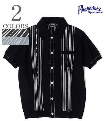 STRIPE KNIT SHIRT