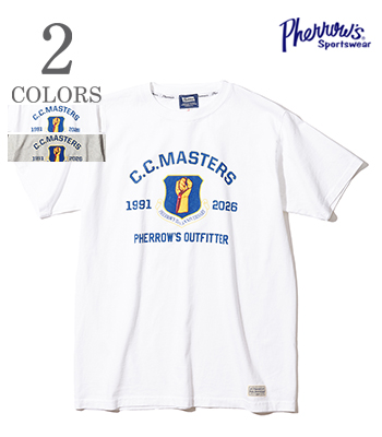 PHERROW'S フェローズ 35周年|半袖|プリントTシャツ『L-2A 35th Anniversary SST』【アメカジ・ミリタリー】26S-PT-L-2A