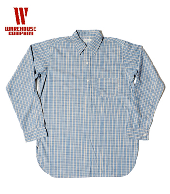 WAREHOUSE PULLOVER CHECK SHIRT