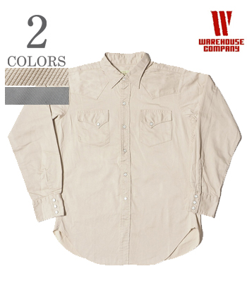 WAREHOUSE PIQUE WESTERN SHIRT