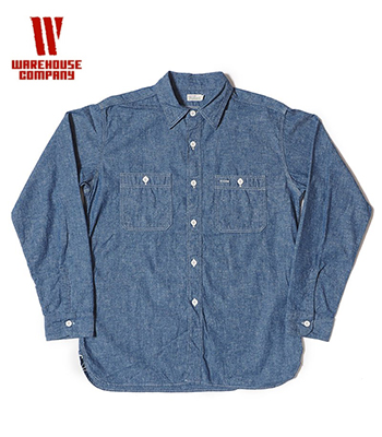 WAREHOUSE TRIPLE STITCH WORK SHIRT LOOSE-FIT