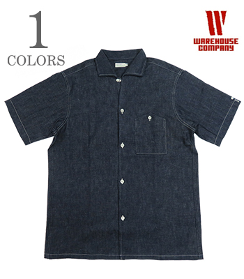 WAREHOUSE OPEN COLLAR SHIRTS