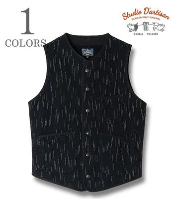 絣染 BEACH CLOTH VEST