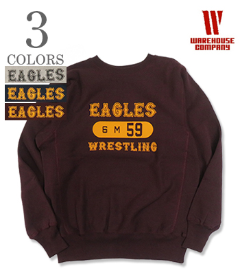 WAREHOUSE ウエアハウス リバーススタイル専用吊り裏起毛|リバース