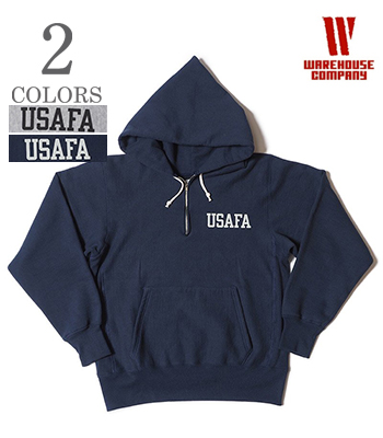 WAREHOUSE USAFA HALF ZIP HOOD
