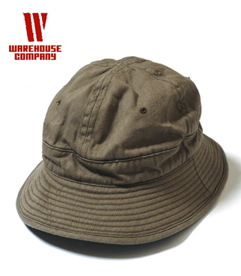 WAREHOUSE HERRINGBONE ARMY HAT