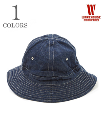 WAREHOUSE ウエアハウス メトロハット|デニムアーミーハット『DENIM ARMY HAT』  【アメカジ・ハット】5200