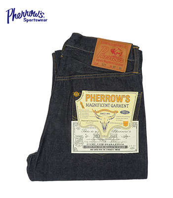 PHERROW'S ストレートジーンズ