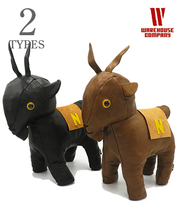 GENUINE LEATHER MASCOT DOLL  USNA GOAT