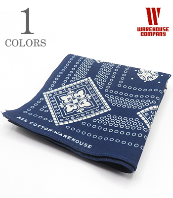 SELVEDGE BANDANA GEOMETRIC PATTERN