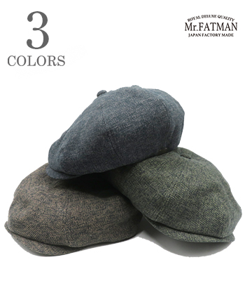 LUCKY DAN C/TWEED CASQUETTE