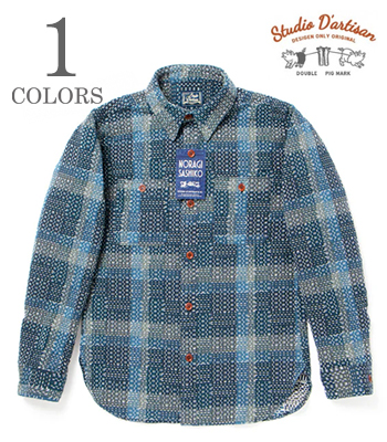 NORAGI  SASHIKO SHIRT