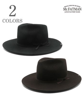 美品　STETSON Mr.FATMAN 7 1/4 ブラック　箱付き　ハット 美品 STETSON Mr.FATMAN 7 1/4 ブラック 箱付き ハット - メルカリ
