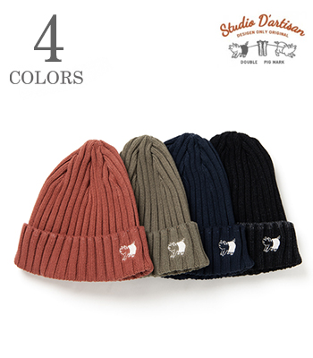 硫化染め COTTON KNIT CAP